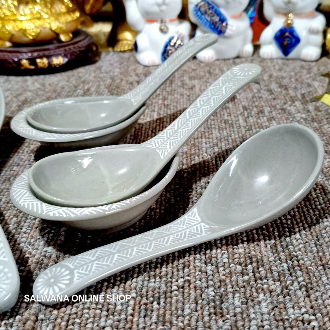 JAPAN SURPLUS HANA MISHIMA SPOON • PER PC (Category: Dinnerware & Cutlery) located in Mabalacat. Submitted by salwanaonlineshop (Listing ID 1368304494, Image 2). Description: JAPAN SURPLUS HANA MISHIMA SPOON • PER PC 🇯🇵 Like New 🇯🇵 No issue 🇯🇵 Sold per piece 🇯🇵 Spoon only 🇯🇵 Spoon & Rest Set 🇯🇵 Serving Spoon 🛒 Follow us on S.H.O.P.E.E and L.A.Z.A.D.A at SALWANA ONLINE SHOP for more rare, vintage, collectible, unique surplus items! 🚩