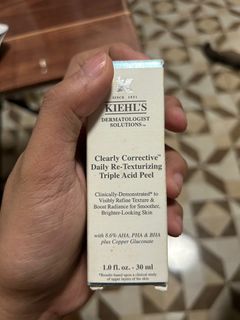 Kiehl’s Clearly Corrective Daily Re-Texturizing Triple Acid Peel 30ml