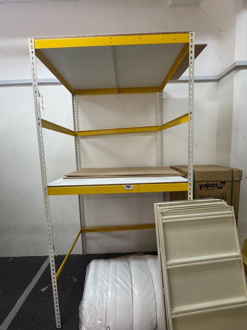 Multiple racking (Category: Shelves, Cabinets & Racks) located in Singapore. Submitted by osssafety0103 (Listing ID 1368241847, Image 3). Description: 8 white rack and 2 small rack set All letting go at $200.00 Left 1 week to sell if not we discard away No negotiation WS only serious buyer 9008 3 8 9 7 .