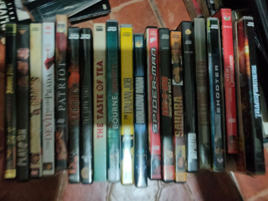 Original old dvd for collection (Category: CDs & DVDs) located in Quezon City. Submitted by mjram3 (Listing ID 1368214739, Image 1). Description: original 200 to 300 each. pm lang madali ako kausap open for trade. meet up or shipping. for collectors.