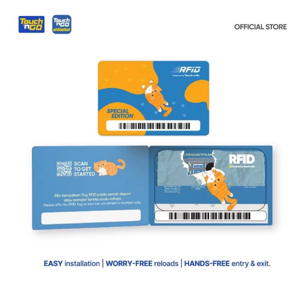 OYEN RFID Touch N Go RFID LIMITED EDITION, Hobbies & Toys, Travel ...