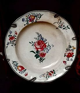 Piring Hias Besar Jadul Vintage Kuno Antik Buatan Jerman