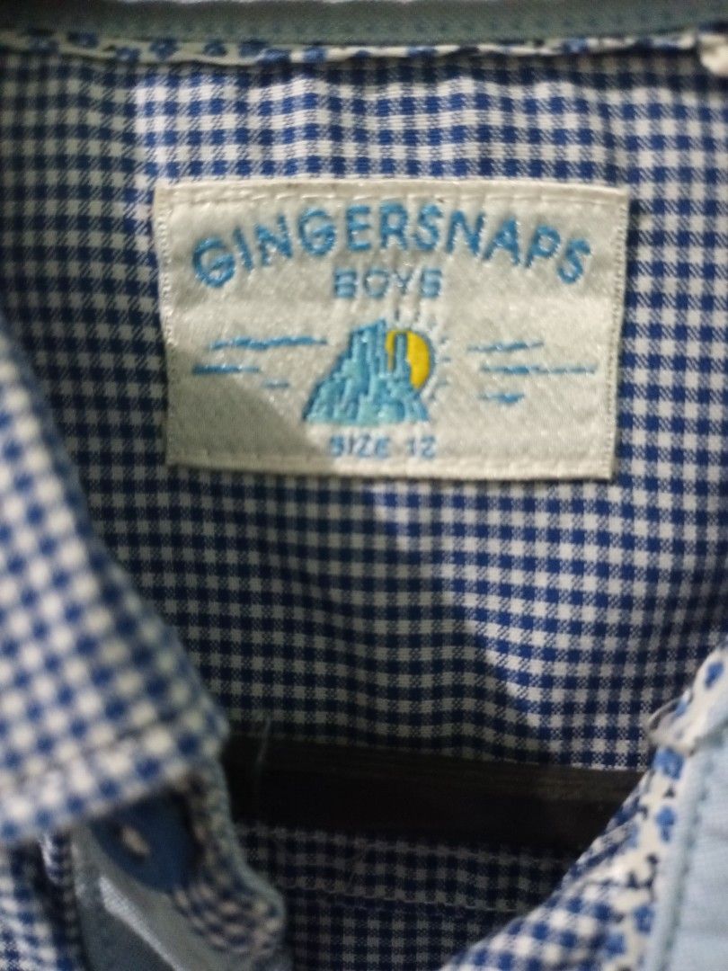 Polo longsleeves (Boys) - Gingersnaps (Category: Babies & Kids Fashion) located in Quezon City. Submitted by Chingkit7 (Listing ID 1368373835, Image 2). Description: - size 12.