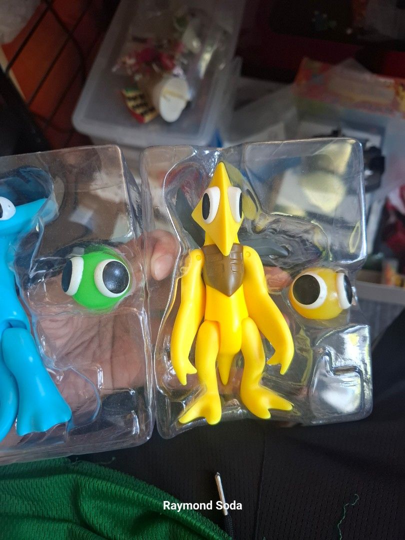 Roblox Rainbow friends figures (Category: Figurines & Statues) located in Las Pinas. Submitted by All.here_OnlineShop (Listing ID 1368275218, Image 2). Description: Roblox Rainbow friends seriws 2 figures. Both brand new in blister. 900 only. Shipping via LBC or JRS (Provincial) Lalamove (same day delivery within Metro Manila). Items are coming from Las piñas. *items are considered sold and given in good condition unless otherwise stated..