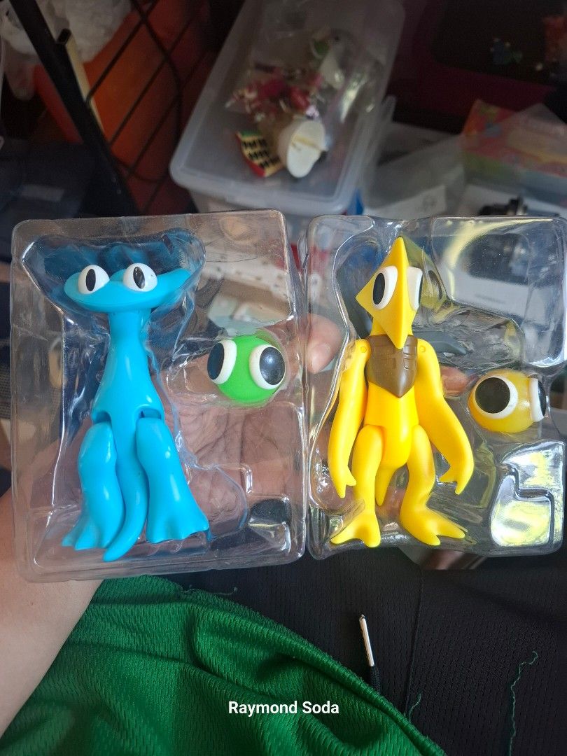 Roblox Rainbow friends figures (Category: Figurines & Statues) located in Las Pinas. Submitted by All.here_OnlineShop (Listing ID 1368275218, Image 3). Description: Roblox Rainbow friends seriws 2 figures. Both brand new in blister. 900 only. Shipping via LBC or JRS (Provincial) Lalamove (same day delivery within Metro Manila). Items are coming from Las piñas. *items are considered sold and given in good condition unless otherwise stated..