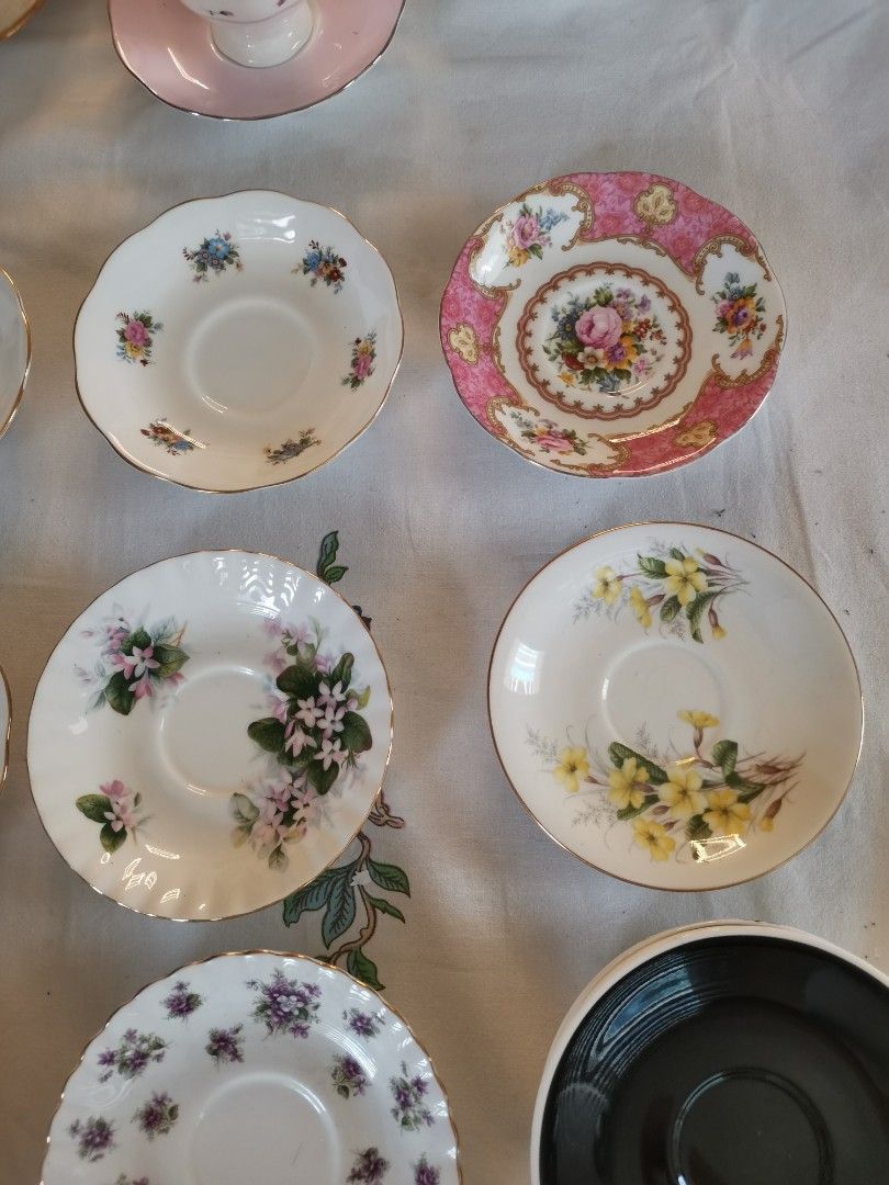 Royal Albert "Bread and butter plate/tea plate" (Category: Coffee & Tea Tableware) located in Pasig City. Submitted by singledadreseller (Listing ID 1368238547, Image 3). Description: Royal Albert "Bread and butter plate/tea plate" php300 to php700each depending on rarity or condition.