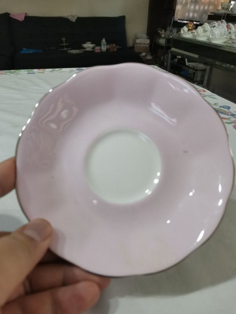 Royal Albert Rosebuds mixed and match duo (Category: Coffee & Tea Tableware) located in Pasig City. Submitted by singledadreseller (Listing ID 1368250565, Image 2). Description: Royal Albert Rosebuds mixed and match duo Bone china made in england has scratched stamps but still in very good condition 1 available.