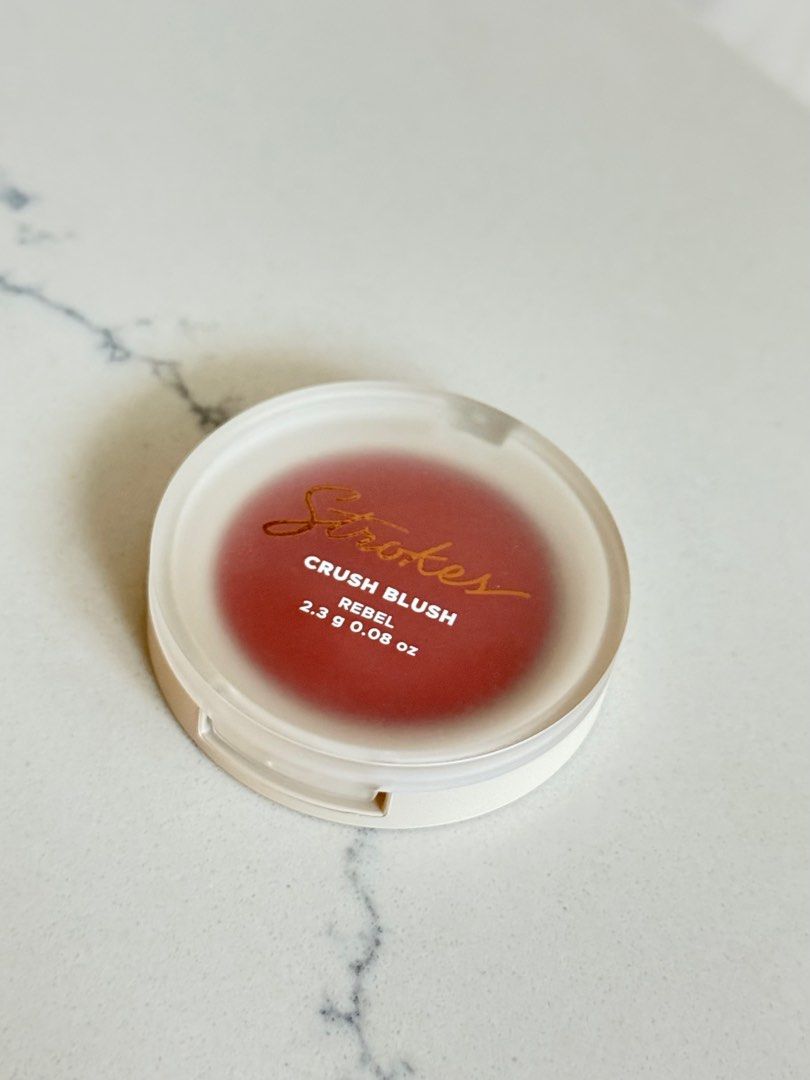 Strokes Crush Blush in Rebel (Category: Makeup) located in Quezon City. Submitted by projectalexa (Listing ID 1368287832, Image 1). Description: Strokes Crush Blush in Rebel Used once No box Shipping fee c/o buyer (via j&t).