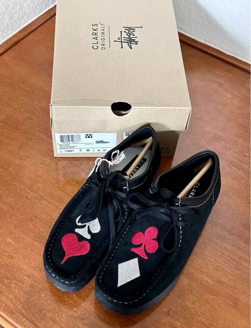 Stussy x Clarks Originals Wallabee 'Four Card Suits', Men's