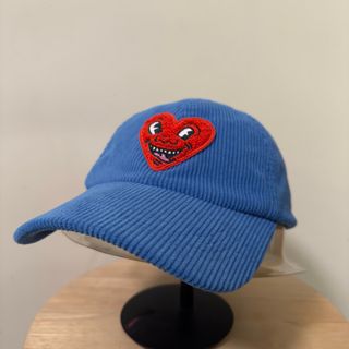 Tommy Jeans x Keith Haring Corduroy Blue Cap Unisex 燈芯絨 帽64192808819073110