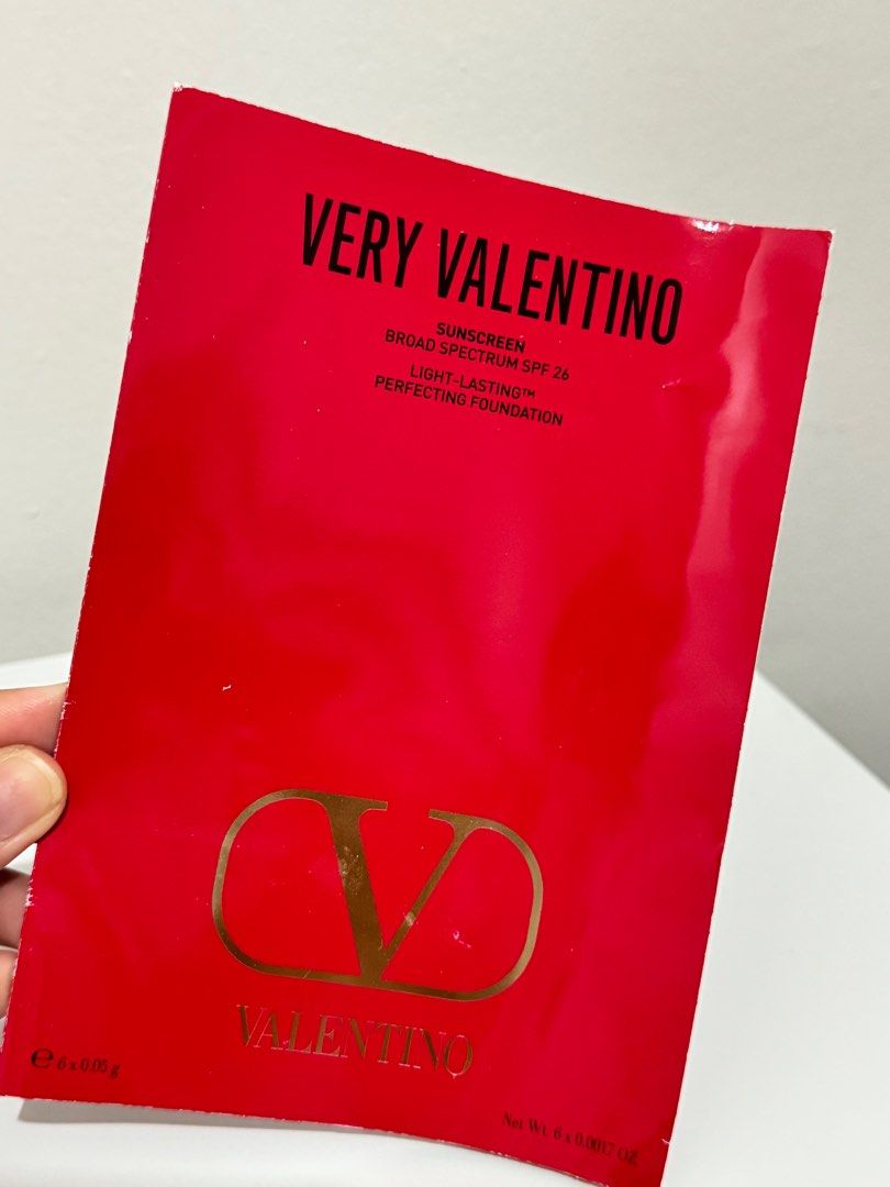 Valentino Perfecting Foundation (Sample) (Category: Makeup) located in Cavite. Submitted by mfcenv (Listing ID 1368354103, Image 1). Description: This is a sample / trial only. Folds are due to storage, but never been used. MOP: Gcash/Maya/Bank Transfer Feel free to dm for more details 🤍 .