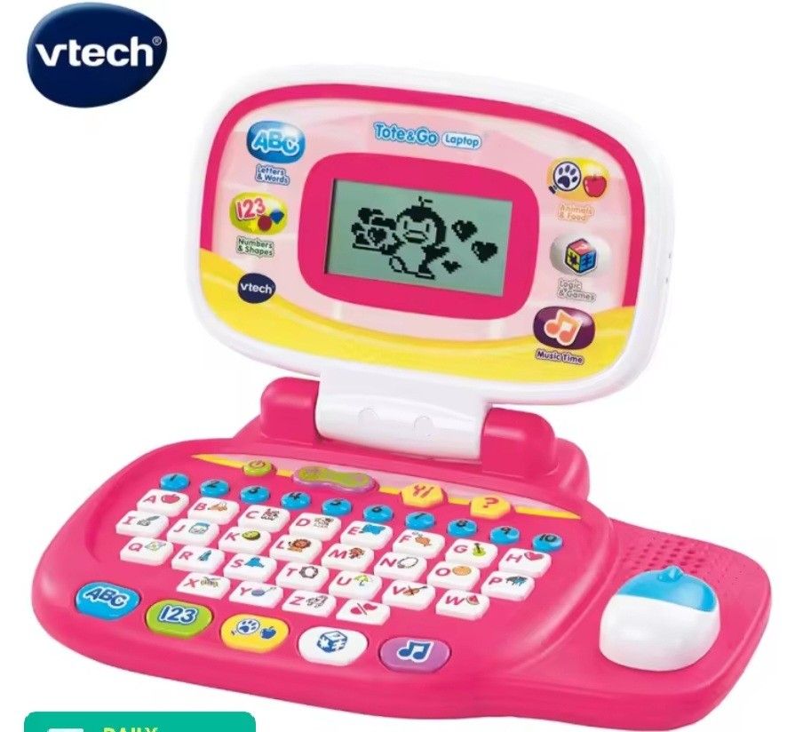 Vtech laptop (Category: Infant Playtime) located in Caloocan City. Submitted by anjgeroni70315 (Listing ID 1368228768, Image 1). Description: .