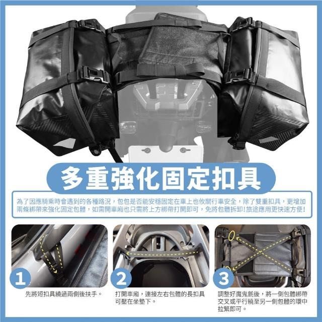 由 j4sssonn (刊登 ID 1368349532，圖片 3) 提交，位於 桃園市 (Taoyuan) 的 Xilla機車防水馬鞍包40L (類別：汽機車零配件)，說明：原本買來要環島用的 發現東西根本沒多到要用這個 日後也更沒有用到這個的場景 東西只有拆封過無使用 歡迎愛騎車趴趴走的有緣人帶走 桃園大園面交 外縣市交貨便+60。