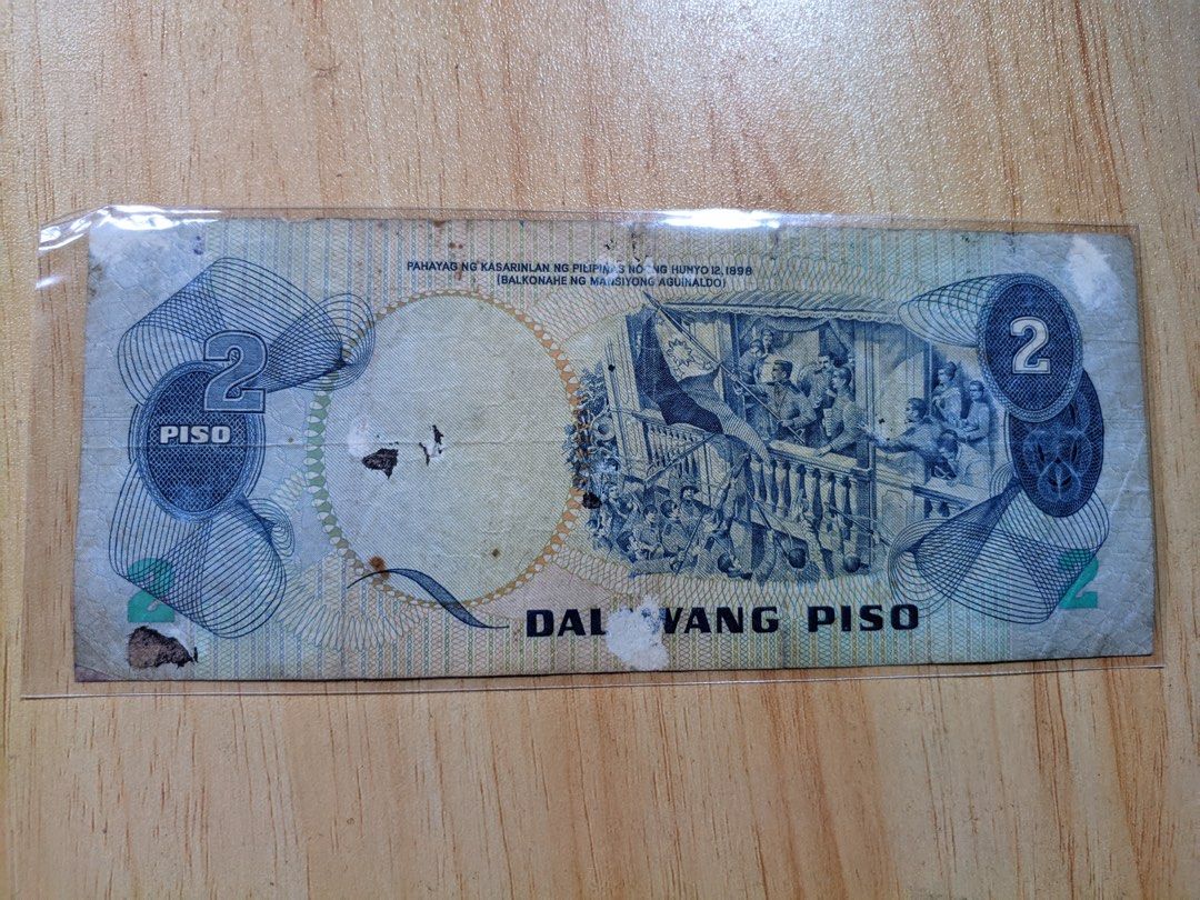 2 Pesos ABL Pope John Paul II visit (Category: Currency) located in Muntinlupa City. Submitted by vase1 (Listing ID 1368478520, Image 2). Description: .
