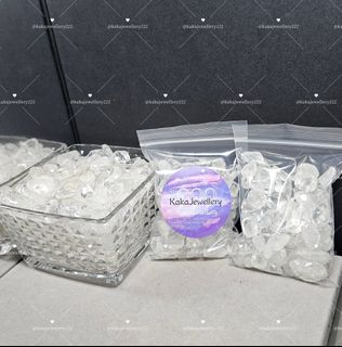 Natural White Crystal Chips 100g per pack @ $8 Demagnetizing Stone Natural Crystal Clear Quartz64227393566466110