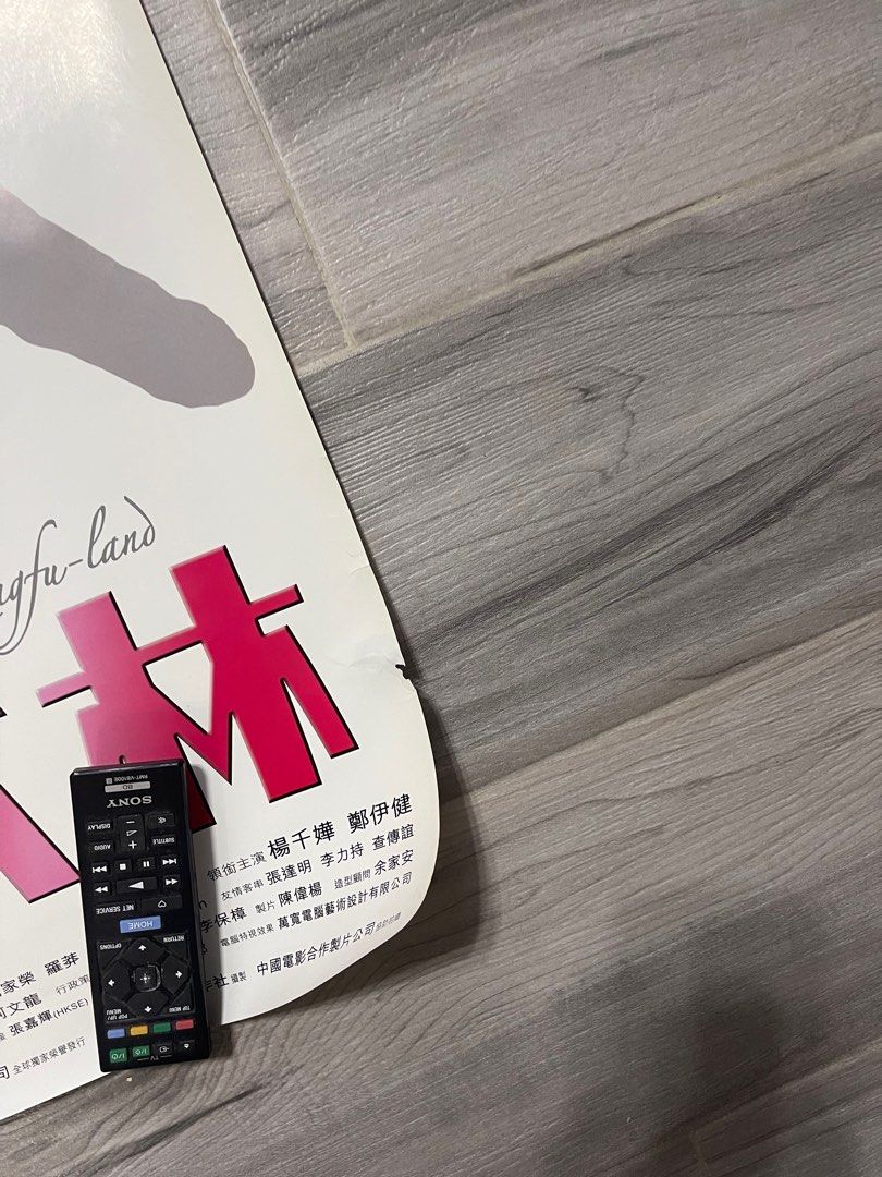 楊千嬅 安娜與武林 香港電影海報 poster (電影海報 27X38吋), 興趣及遊戲, 收藏品及紀念品, 明星周邊 - Carousell