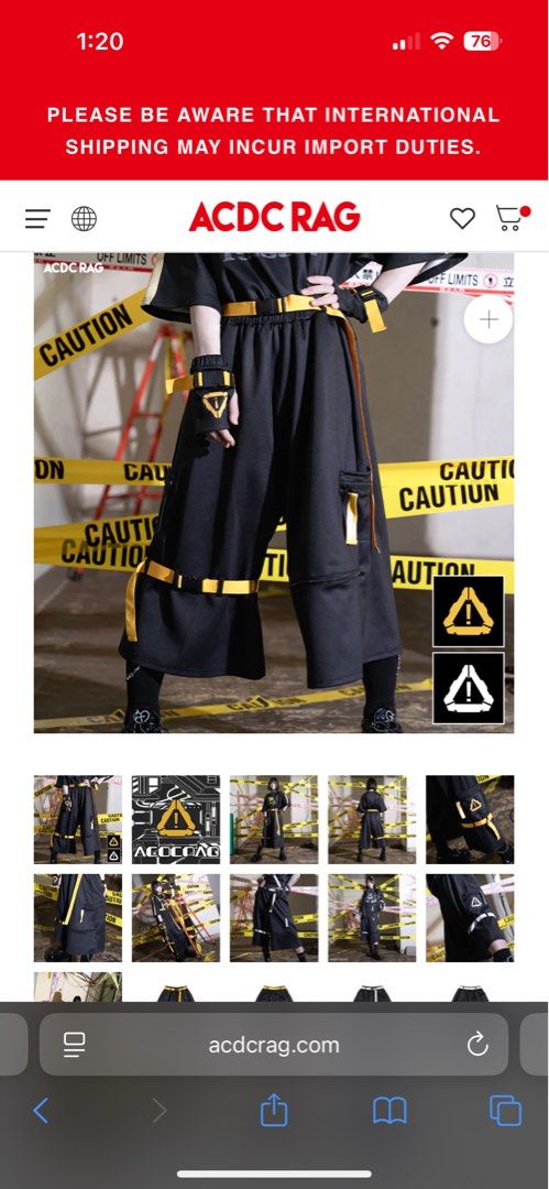 ACDCRAG ERROR CODE JACKET （分類：其他上衣）位於 Hong Kong。 由 kyla030 提交（商品編號 1368441043，圖片 2）。簡介： 90%新 只穿過一次 實物圖可dm。
