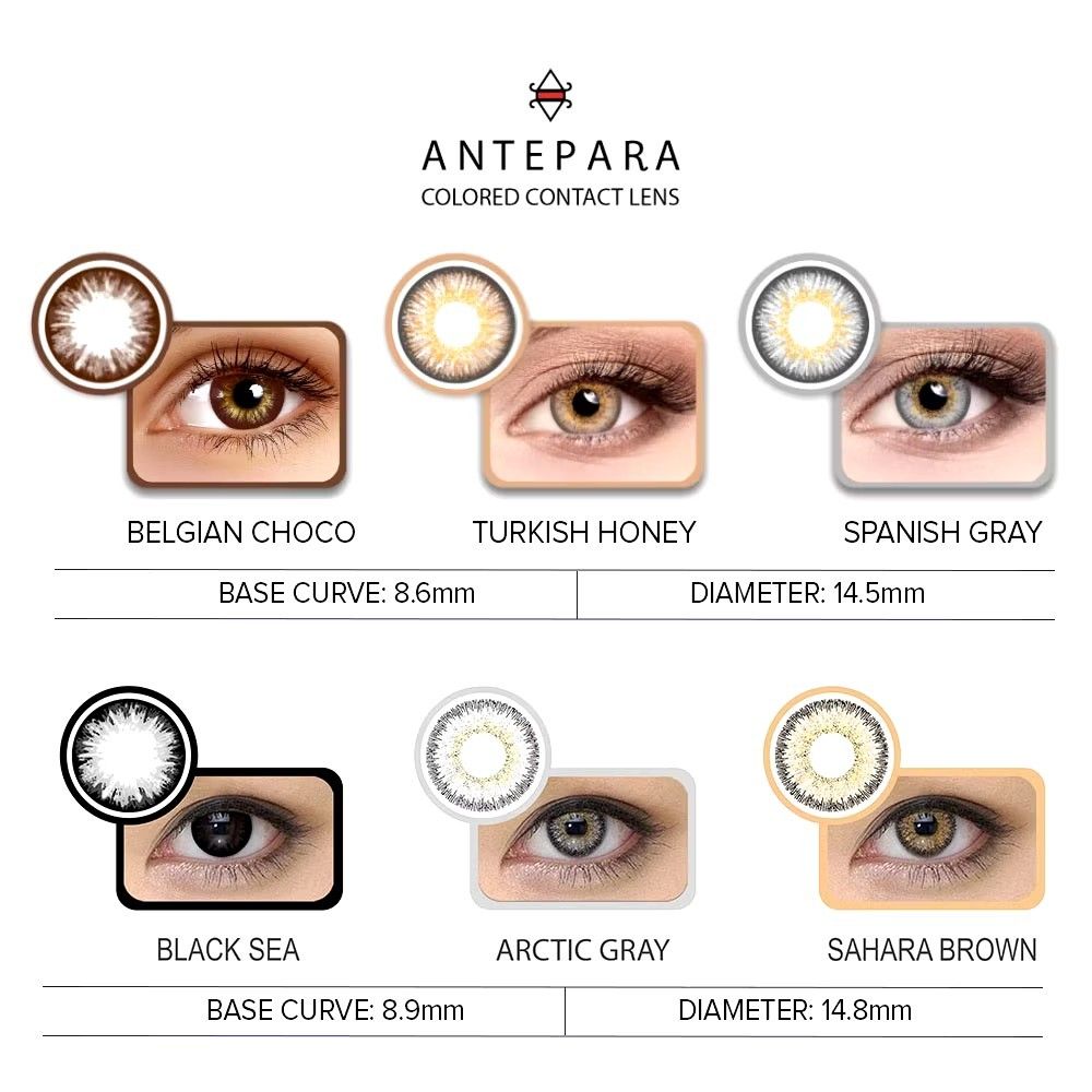 Antepara Colored Lenses (Sahara Brown) (Category: Accessory Holder, Box & Organizers) located in Quezon City. Submitted by abby_de (Listing ID 1368444693, Image 3). Description: 🌸 Antepara Colored Lenses (Sahara Brown) 🌸 ⤷ SRP: ₱249 | Selling it for ₱140. Bought in Ideal Vision. ⤷ Expiration date: 03/2027. ⤷ Products are thoroughly sanitized upon posting. ⋆ 𐙚 ̊. 𖤣.𖥧.𖡼.⚘ 𝒓𝒆𝒎𝒊𝒏𝒅𝒆𝒓𝒔: ↳ Items are available as long as they're posted. ↳ 