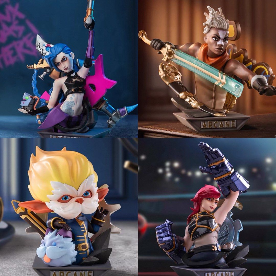 ARCANE LEAGUE OF LEGENDS POPMART / FULL SET / CONFIRMED DESIGN