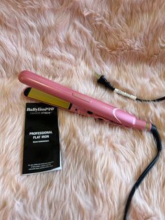BaByliss PRO Gold Ceramic Hair Straightening Iron