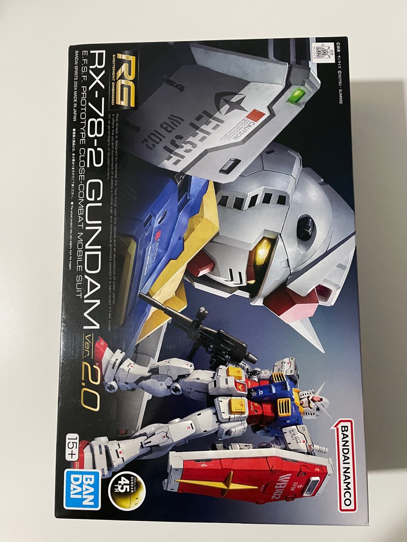 Bandai Rg Rx-78new ver., Hobbies & Toys, Toys & Games on Carousell