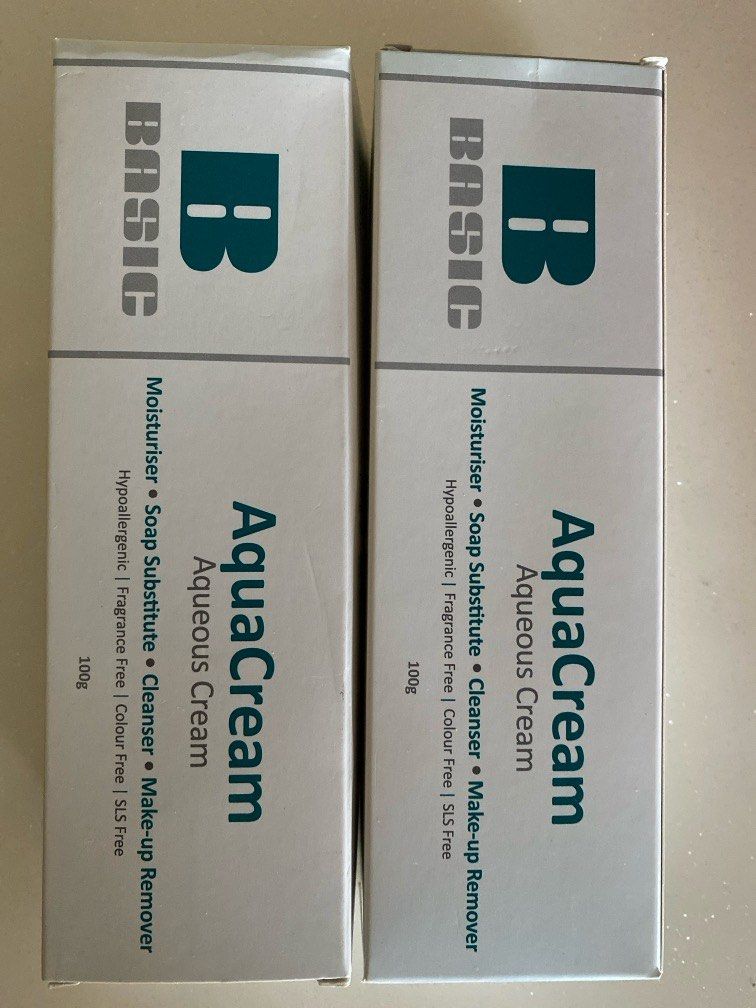 Basic AquaCream (Category: Sanitary Hygiene) located in Singapore. Submitted by dinomum (Listing ID 1368487965, Image 1). Description: BNIB 2 for $10 1 for $6 Exp : 1 is 3/2027 and another 5/2027.