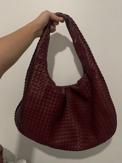 Bottega Intrecciato dupe ( woven leather hobo bag )
