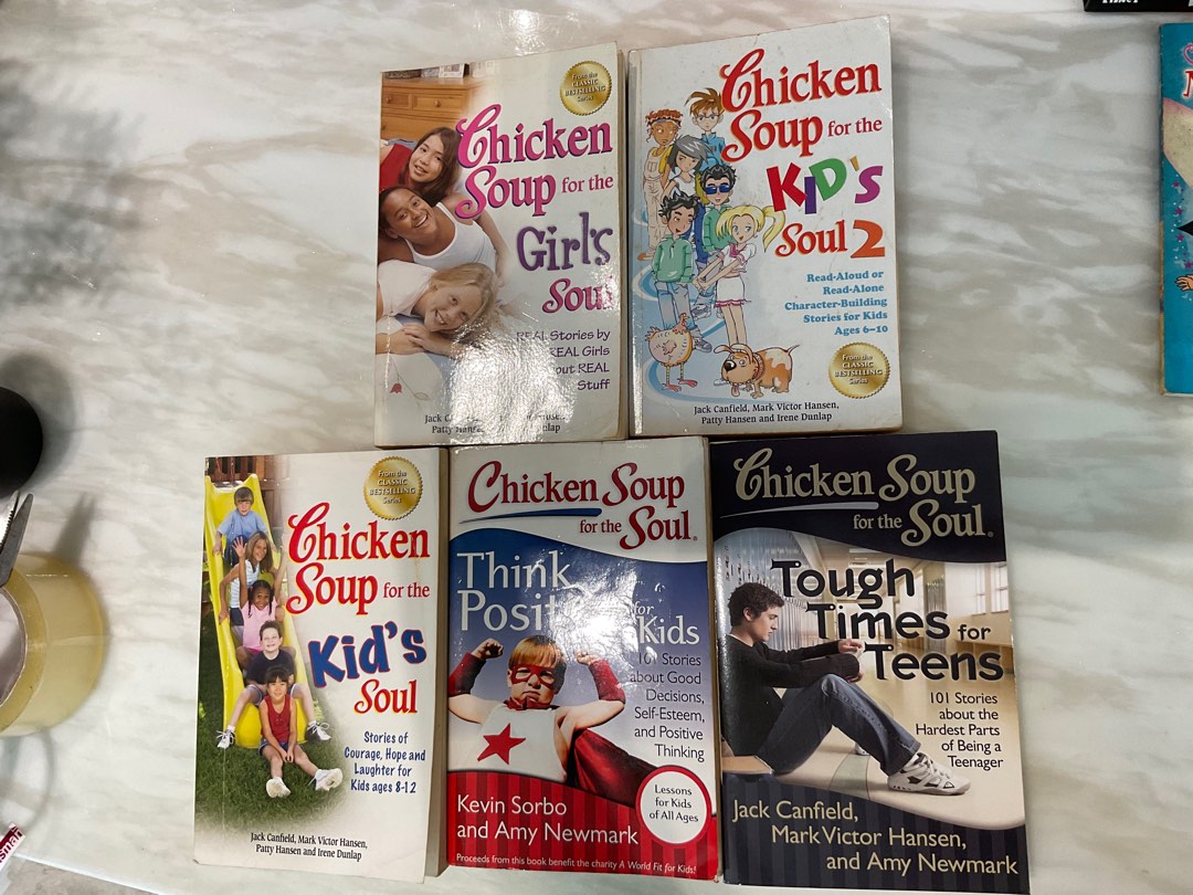 Chicken Soup ( 5 book Set), Hobbies & Toys, Books & Magazines, Fiction ...
