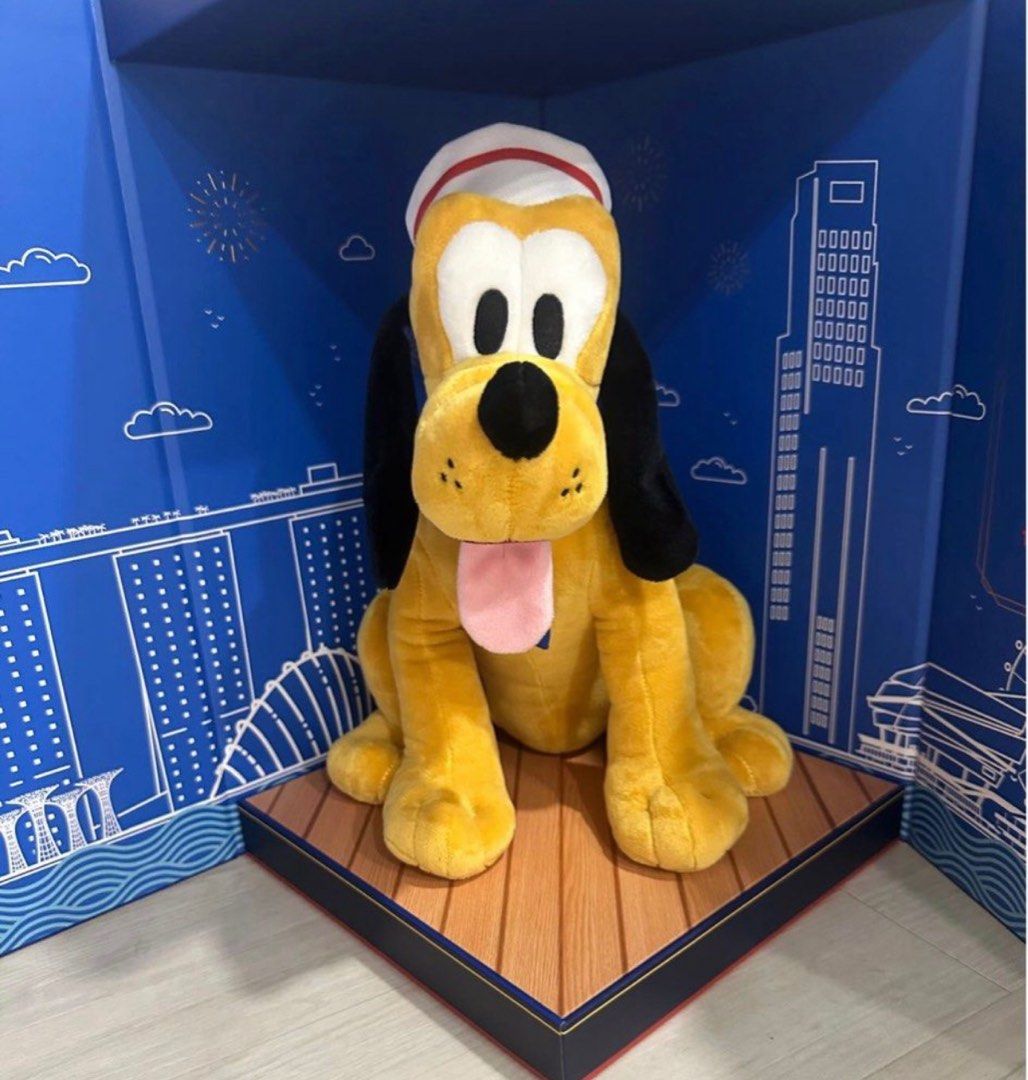 Disney Pluto (Category: Plushies & Soft Toys) located in Singapore. Submitted by sgcatcafe (Listing ID 1368436987, Image 1). Description: Brand new .