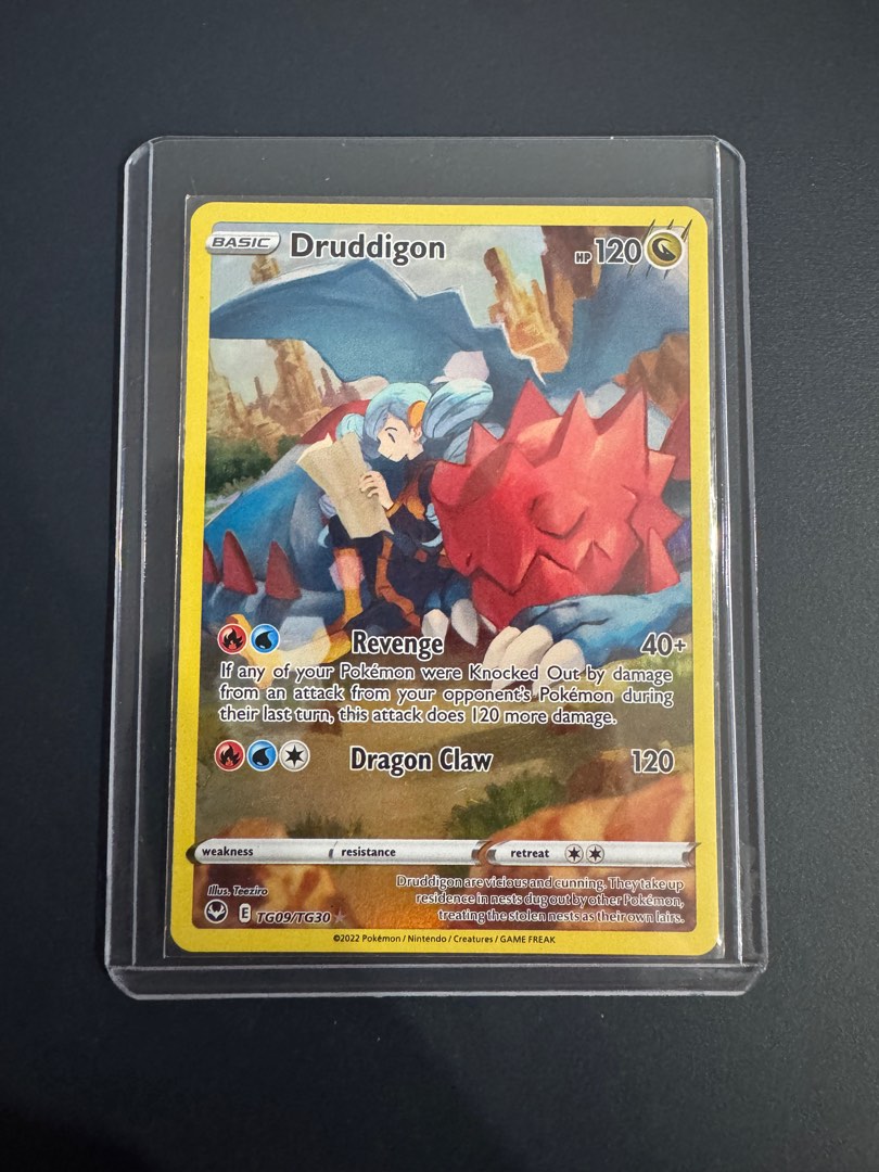Druddigon UR (Silver Tempest Trainer Gallery #TG09/TG30) (Pokemon ...