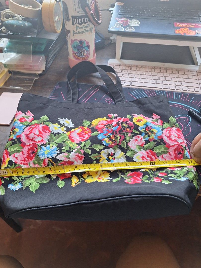 Feiler Nylon Floral Tote Bag (Category: Tote Bags) located in Calatagan. Submitted by zigi_finds (Listing ID 1368447818, Image 2). Description: shipping via j&t. payment via gcash or bpi.