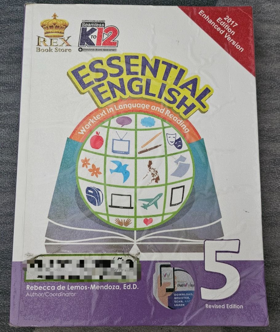 Grade 5 Books (Category: Textbooks) located in Paranaque City. Submitted by spno12 (Listing ID 1368400376, Image 3). Description: Grade 5 textbook - 200.00/ each - 1,500.00 take all.