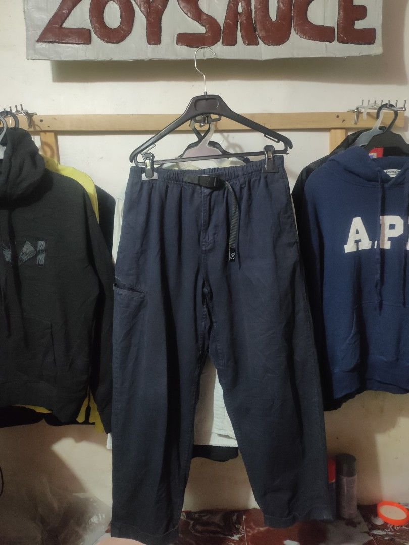 GRAMICCI BELT BAGGY PANTS (Category: Chinos) located in Muntinlupa City. Submitted by shopthrifter (Listing ID 1368442947, Image 1). Description: GRAMICCI BELT BAGGY PANTS SIZE M CAN FIT TO 30-36 LENGTH 38 LO 8 WORKING ADJUSTABLE BELT NO ISSUE COMPLETE TAGS 1k.