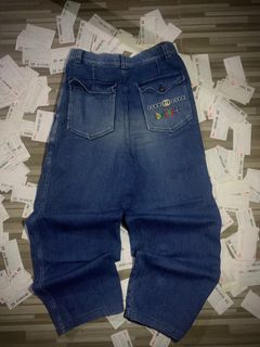 Gucci Washed Baggy Denim Pants