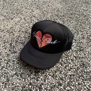 Keiser Clark broken heart trucker hat