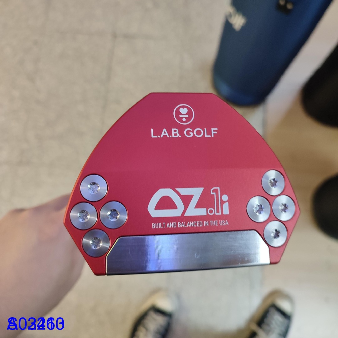 Lab Golf Oz1.I Red 34/69 Accra Black Golf Putter | S03263 | Batch 246 ...