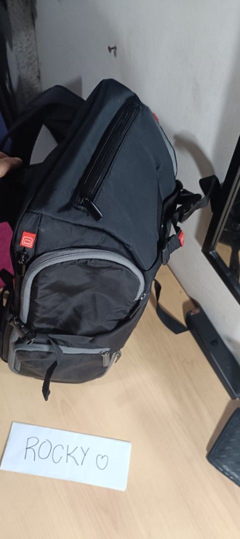 Manfrotto Advance Camera and laptop Backpack (25017) (Category: Camera Bags & Carriers) located in Manila. Submitted by rockymagna82486 (Listing ID 1368454192, Image 3). Description: pre loved authentic excellent condition 48x30x23cm pass sa swap location Cubao.