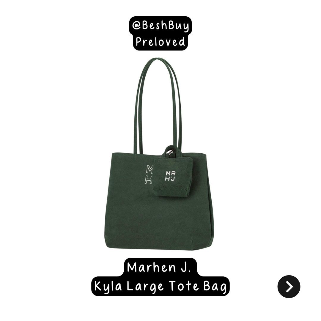 Marhen J. Kyla Large Tote Bag (Category: Tote Bags) located in Makati City. Submitted by beshbuy (Listing ID 1368494810, Image 1). Description: Marhen J. Kyla Large Tote Bag PRELOVED - Lightly used and in good condition - Still with dust bag - lightly used Slight negotiable no low baller please. MOP BPI, BDO, GCASH, MAYA Shipping via grab or gogoexpress for same day delivery I can only deliver 730pm onwards No meet ups .