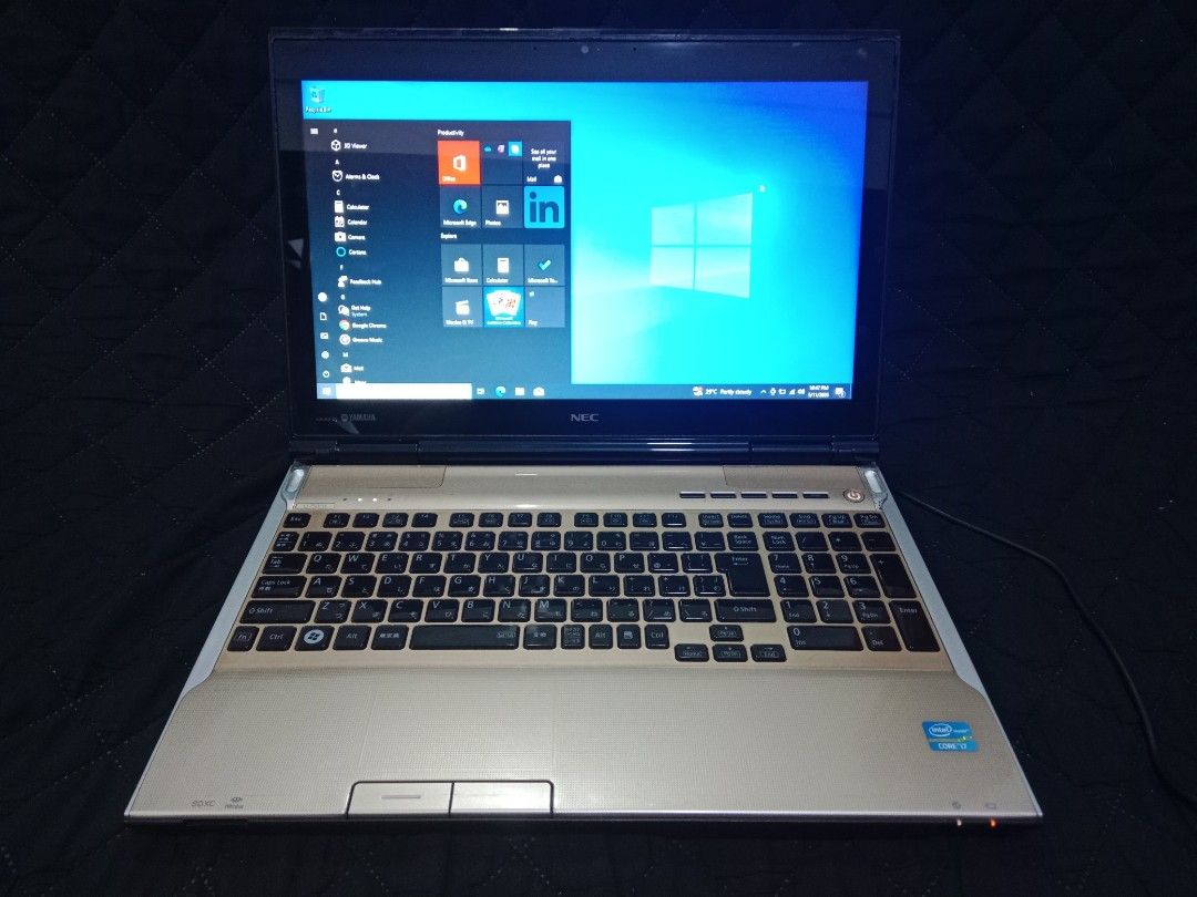 NEC Laptop (Category: Laptops & Notebooks) located in Quezon City. Submitted by rgsph140 (Listing ID 1368549670, Image 2). Description: All Working Tested Keyboards 💯 2nd Hand Item or Used ! The issue is that battery need to be replaced and needs a lang naka plug and laptop ! Description: NEC LAVIE LL750/H Specs: 8 Ram 250 GB Internal HDD Intel Core I7 3rd Gen. Windows 10 Home Wifi Ready Inclusions: •Power Supply 220v. WARRANTY: 5 Days Price: 50