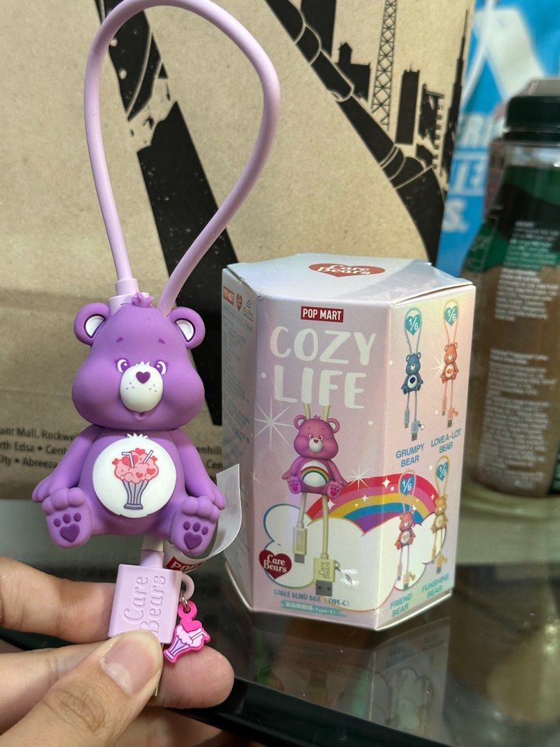 Pop Mart Care Bears Cozy Life Cable Blind Box Type C (Category: Chargers & Cables) located in Quezon City. Submitted by cstuff_forsale (Listing ID 1368492797, Image 2). Description: 💌 Authentic from Pop Mart, bought from Pop Mart as well! 💌 fresh pull! 💌 Brand new, complete inclusions! (box, foil, paper inside) 💌 Quezon City 💌 Open for meet-ups, courier shipping, and same day delivery! 💝 .