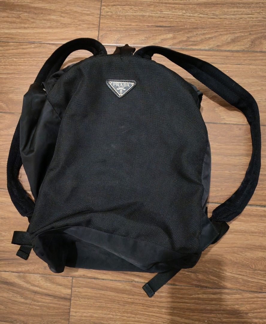 Prada backpack bag (Category: Backpacks) located in Davao. Submitted by athenaprelovedph (Listing ID 1368405565, Image 2). Description: .