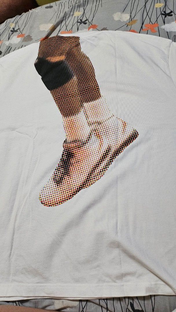 preloved authentic Jordan white shirt (2xl). (Category: Tshirts & Polo Shirts ) located in Las Pinas. Submitted by grrims (Listing ID 1368502672, Image 2). Description: Selling preloved authentic Jordan white shirt (2xl). used once rfs: decluttering SellingPrice: 1,500.00 (Orig price: 2200 or 2300).