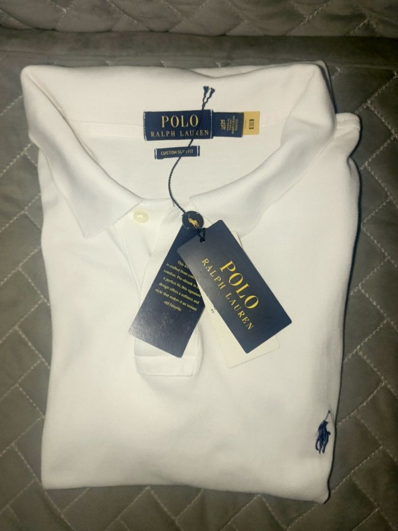 RL POLO SHIRT (Category: Tshirts & Polo Shirts ) located in Cebu City. Submitted by markmeta213 (Listing ID 1368493245, Image 2). Description: SIZE: XL ON TAG DIMES: 24/30 CONDITION: 10/10 COLOR RATE: 10/10 BRAND NEW CONDITION WITH WORKING QR CODE ORIGINAL PRICE AT STORE IS 8K.