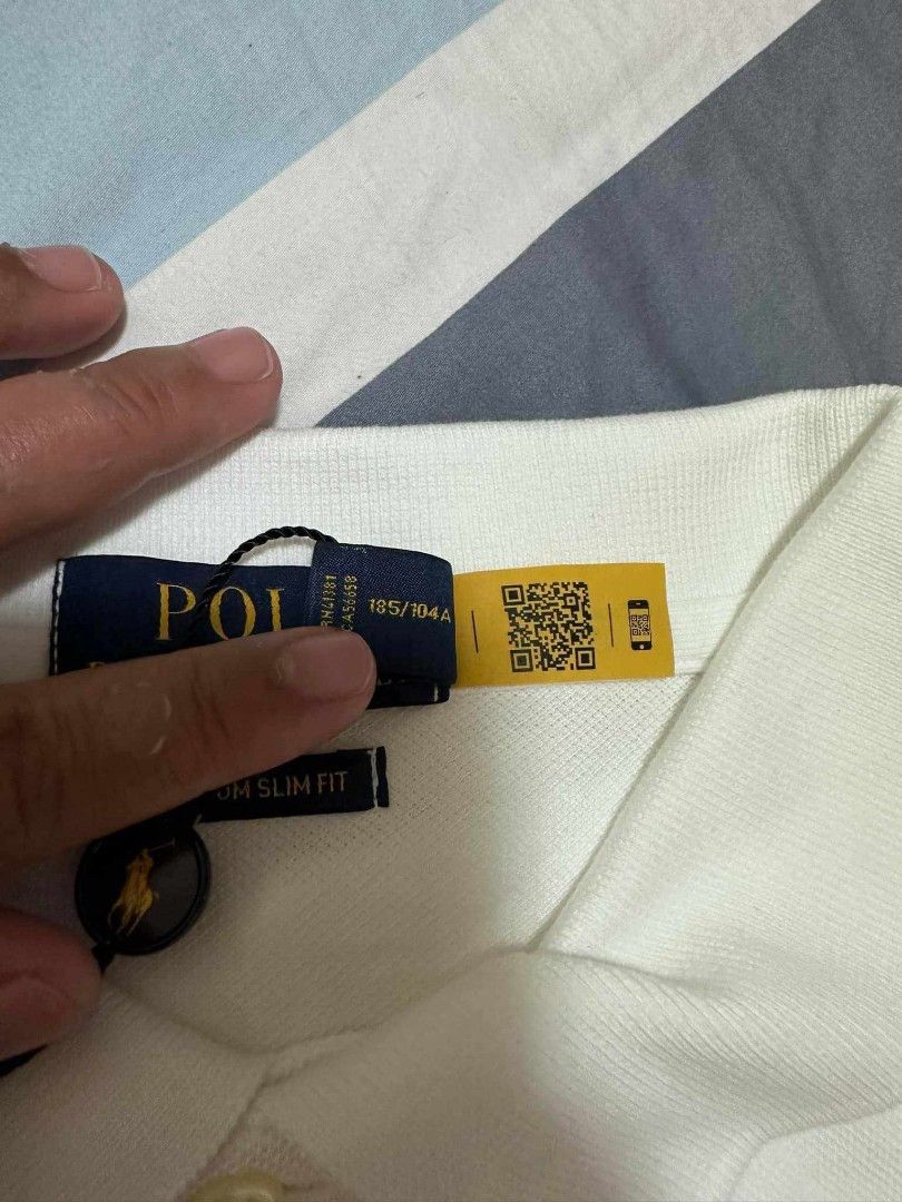 RL POLO SHIRT (Category: Tshirts & Polo Shirts ) located in Cebu City. Submitted by markmeta213 (Listing ID 1368493245, Image 3). Description: SIZE: XL ON TAG DIMES: 24/30 CONDITION: 10/10 COLOR RATE: 10/10 BRAND NEW CONDITION WITH WORKING QR CODE ORIGINAL PRICE AT STORE IS 8K.