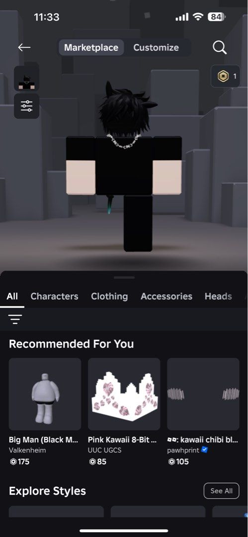 Compte Roblot - Blade Ball Sof V2, Dribble V2, Korblox Infini, 150k Robux