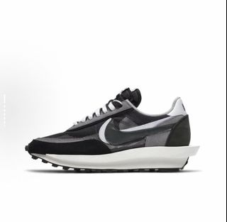 nike ld waffle sacai triple black