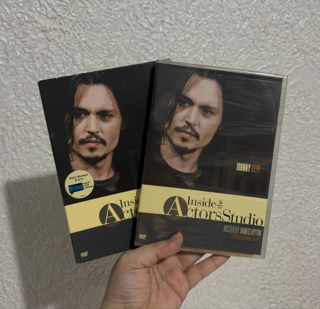 Sealed Johnny Depp Inside the Actors Studio DVD (Category: CDs & DVDs) located in Manila. Submitted by dallecloset_ii (Listing ID 1368446310, Image 1). Description: Brandnew sealed pa but old stock.