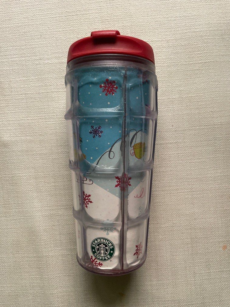 Starbucks Christmas Tumbler (Category: Water Bottles & Tumblers) located in Paranaque City. Submitted by kaaatd (Listing ID 1368456248, Image 2). Description: - 16 fl oz/473 ml - Has a small chip (please see photo) - Christmas Edition - Rarely used ( Please always manage expectations as these are preloved items. Any minimal stains and unseen flaws must be considered.) .