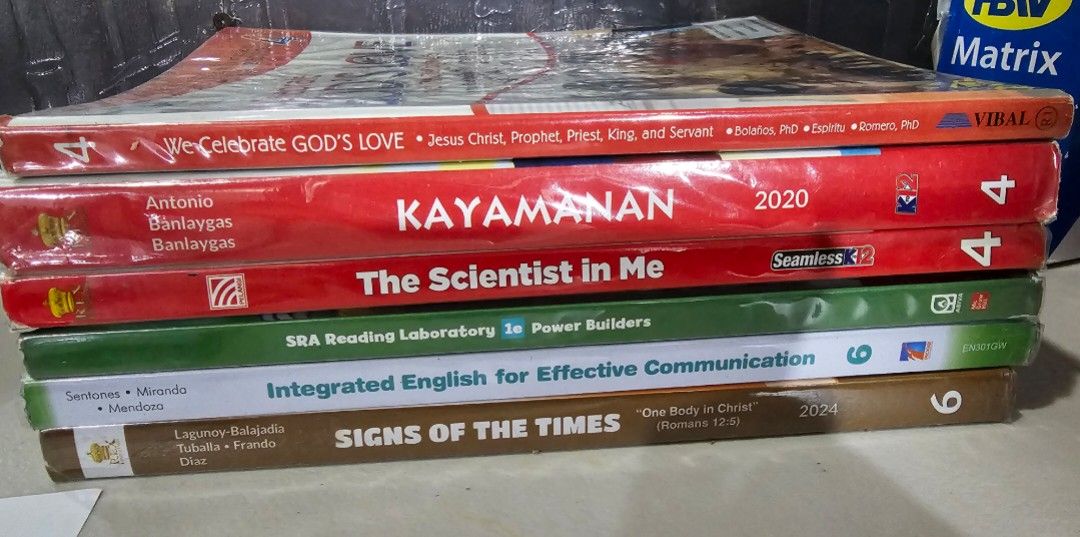 Textbooks Grade 1 to 6 (Category: Textbooks) located in Paranaque City. Submitted by gemiyan (Listing ID 1363820707, Image 1). Description: Php 50 per piece.
