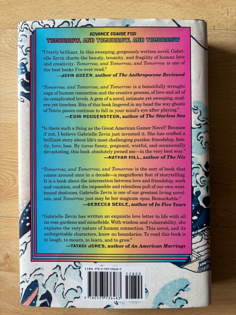 Tomorrow, and Tomorrow, and Tomorrow (Category: Storybooks) located in Makati City. Submitted by adelro (Listing ID 1368487584, Image 2). Description: Hardbound.